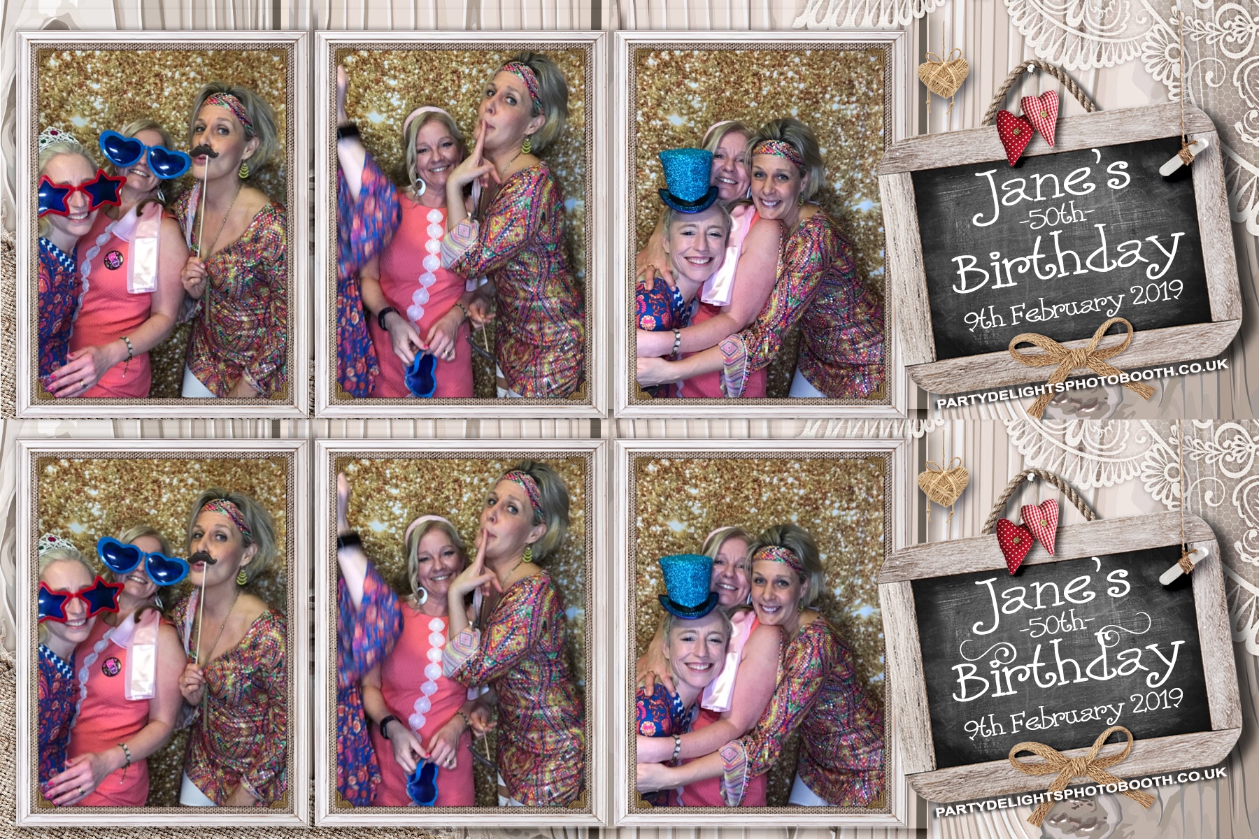 Jane’s 50th - Prints | View more photos from the event at gallery.partydelightsphotobooth.co.uk/u/PartyDelightsPhotoBooth/Jane’s-50th-Prints